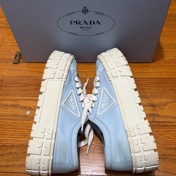 Prada Nylon baby blue color - Picture 11 of 16